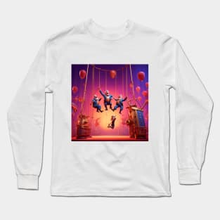 Pensioners as trapeze Artists Long Sleeve T-Shirt